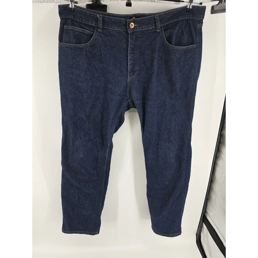 Wicked Stock Biker Jeans Size 42 x 32 Blue Denim Moto Pants Armor Ready USA Made